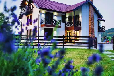 Image de Spacious 7-bedroom villa in phenomenal Bratca with WiFi, sauna, jacuzzi