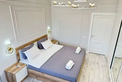 Image de Skyline apartment in lovely Bishkek with 2-bedroom, near complex Bishkek Park