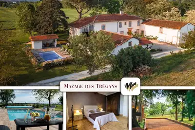 Le Mazage des Trégans - Piscine Chauffée - Parc