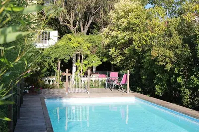 Image de Maison chaleureuse en Provence - piscine sécurisée - 4 chambres climatisées