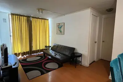 Image de Fully equipped furnished apartment steps from metro Line 1 Alameda downtown Stgo.