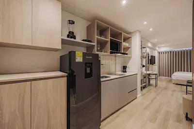 Image de Quadrato | Laureles Studio, w/Ac, Balcony,  Wifi