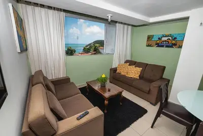 Appartements à Ponta Negra Natal-Rn avec vue sur le mar 203b
