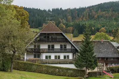 Image de Appartement \"Steinebrunner\" avec vue sur la montagne et balcon