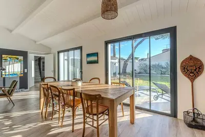 Image de Maison spacieuse 8 personnes, jardin, parking, proche plage