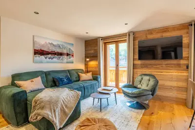 Image de Bel appartement montagnard 3 chambres pour 6 avec parking au centre de La Clusaz