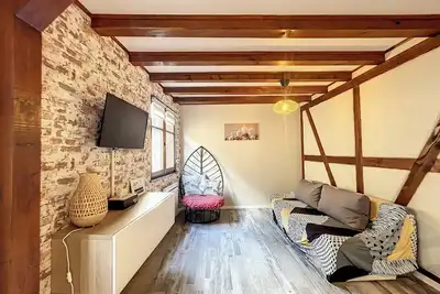 Image de Aux Deux Tours, Appartement Aux-Deux-Tours, quartier pittoresque de Riquewihr