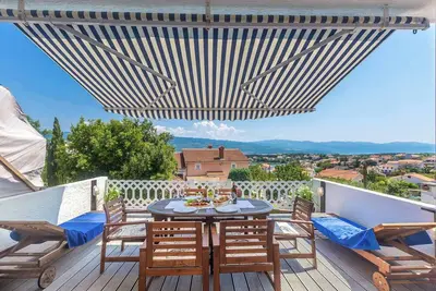 Image de Apartment Presker - sea view, modern, 280 m from sea, private terrace, Bbq