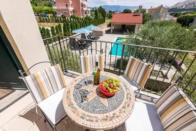 Image de Apartment Garden No. 3 with pool for 4-5 people