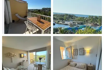 Image de Richelieu vue mer \n“Soleil, plage, piscine : un séjour tout