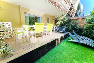 Image de 2 Zimmer Kabine im Erdgeschoss mit Klimaanlage Pool