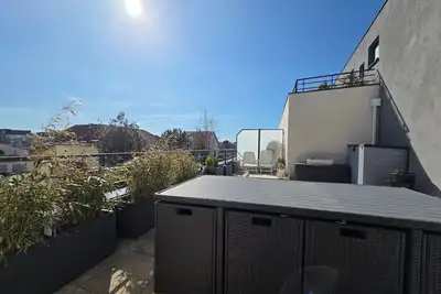 Image de Appartement moderne avec terrasse proche mer et centre, Wi-Fi inclus à Saint-Brevin