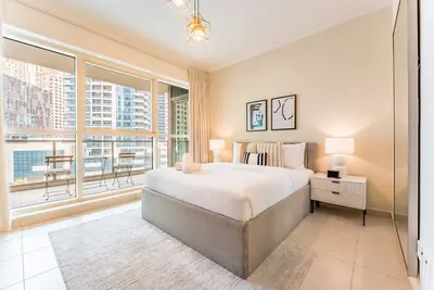 Image de Modern 2br - Mins Walk to The Beach & Mall, Marina Quay North, Dubai Marina
