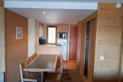 Image de 1er étage, vue vallée, balcon, télévision, casier à ski, 45m², Montchavin La Plagne
