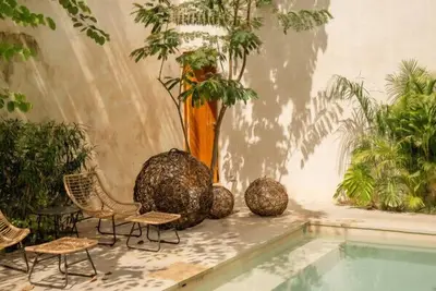Image de Stylish apartment w private Balcony and Pool access