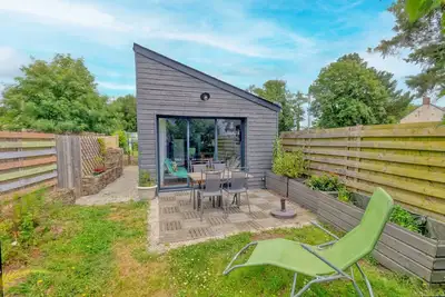 Image de Maison de vacances 'Le Petit Nid' avec terrasse privée, Wi-Fi et climatisation