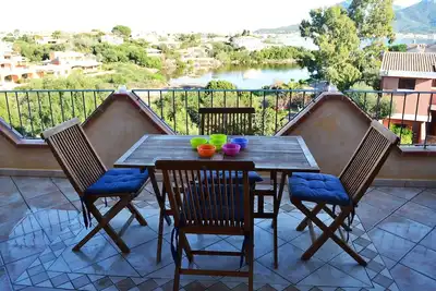 Image de Maison de vacances 'Orizzonti 33' avec vue sur la mer, terrasse privée et climatisation
