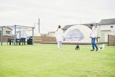 Image de Pets allowed  7m dome tent B Accommodation pla / Sanbu District Chiba
