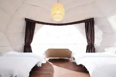 Image de 7m Dome Tent B Accommodation only plan4 people / Sanbu District Chiba