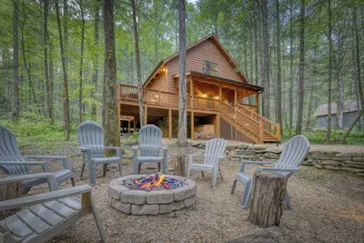 Image de Cozy Cohutta Cabin: Creekside Cabin in Ellijay!