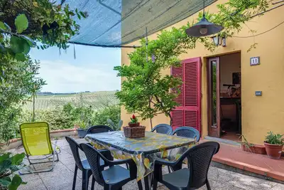 Image de Maison de vacances 'Leccio Relax Con Vista' avec jardin privé, Wi-Fi et climatisation