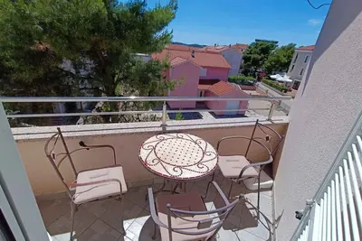 Appartement de vacances avec climatisation et balcon