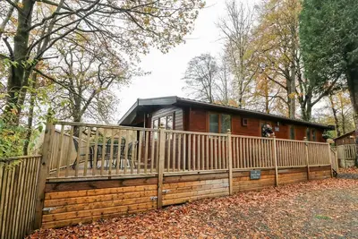 Image de Tree View Lodge, pet friendly, with a garden in Troutbeck Bridge