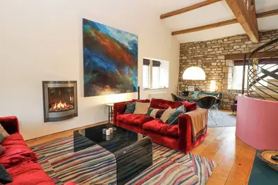 Image de Byre Suite, romantic, with a garden in Litton