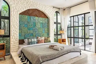 Image de Casa Cantika Wh4 Enclosed Living Room w Private Pool, Kerobokan Seminyak