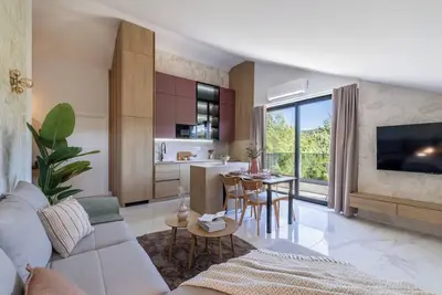 Image de Charming 1-bedroom apartment in Sutivan with WiFi, Ac