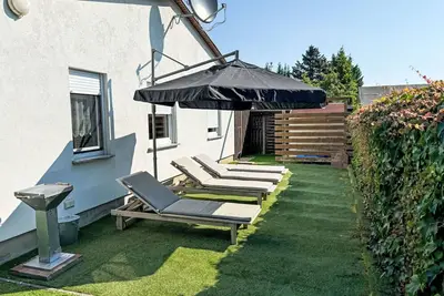 Image de Magnifique maison de vacances privée avec Wifi, climatisation, Tv, terrasse, animaux admis, parking