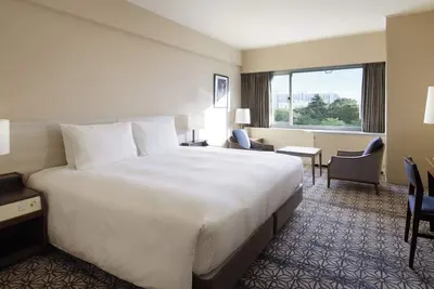 Image de Deluxe King Room Hotel in Superb Minato City with WiFi, Ac, fitness room