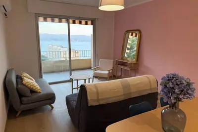À 5 min de la plage Appartement neuf avec  vue mer magique