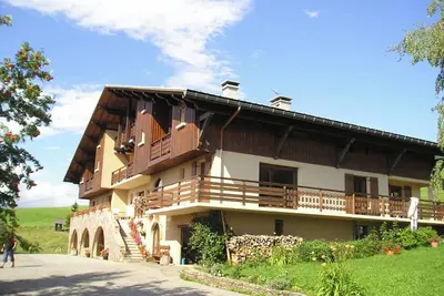 Studio '9 - La Palettaz' avec vue sur la montagne, jardin partagé et Wi-Fi