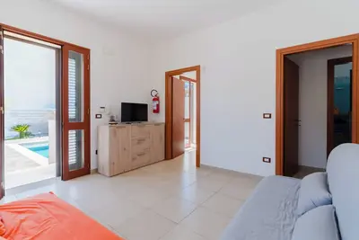 Image de Maison de vacances 'Jox House 102' avec piscine partagée, Wi-Fi et climatisation