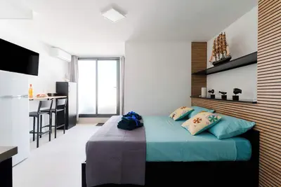 Image de Maison de vacances 'Jox House 105' avec piscine partagée, Wi-Fi et climatisation