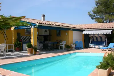Image de Maison de vacances 'L'olivier' avec Wi-Fi et climatisation