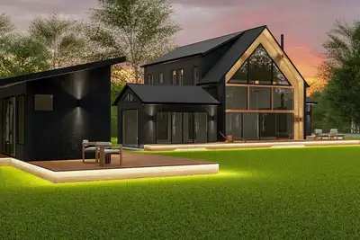 Image de New 4-bedroom European Inspired Home near Hunter Mtn with Gym, Office, Wifi, Ev