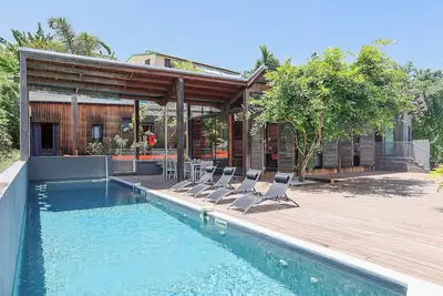 Image de Villa Nou Cinq, vue jungle piscine et Plage a 5 min