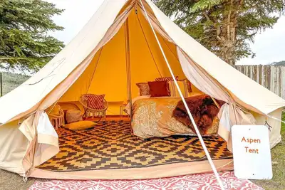 Image de The Aspen Boho Glamping tent