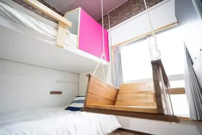 Image de Family Room with Bunk Bed and Tatami Indoor Bbq Available!
