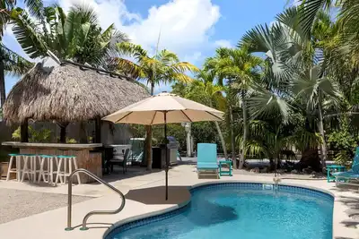 Image de Private Florida Keys Escape w/ Pool, Dock, Tiki Bar – Pet Friendly