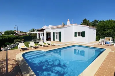 Image de Chic Menorca Villa | Villa Jardín Secreto | 3 Bedrooms | Stunning Sea Views |.