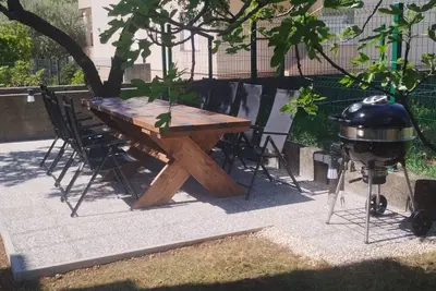 Image de Appartement d'une chambre avec le balcon et la vue sur le mer Starigrad, Paklenica (A-24535-a)