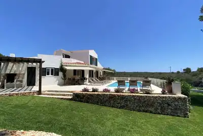 Image de Elegant Menorcan Villa | La Casa Noble | 4 Bedrooms | Sea Views | Private Pool | Furnished Outdoor.
