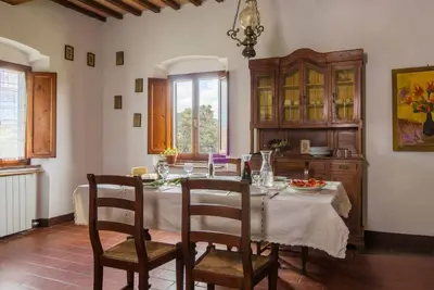 Image de Farmhouse in the hills with swimming pool and restaurant near the sea and art cities