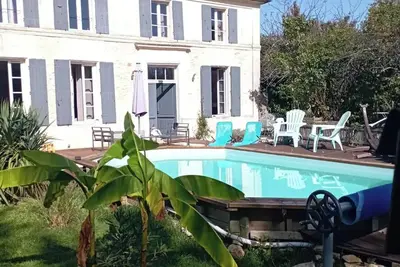 Image de Maison de maître face au vignes et au calme