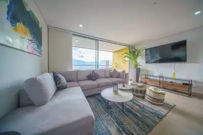 Image de Executive 4-Bedroom Apartment in El Poblado w/Epic Views, Modern Building