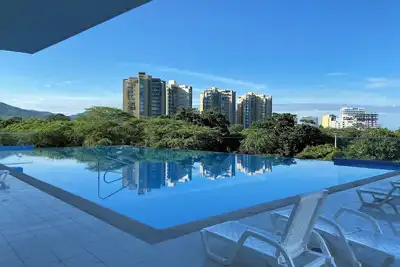 Image de Cozy 1-bedroom apartment in enjoyable Santa Marta with Ac, WiFi