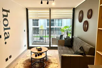 Image de Charmings 1-bedroom apartment in superb Santiago with fitness room, WiFi